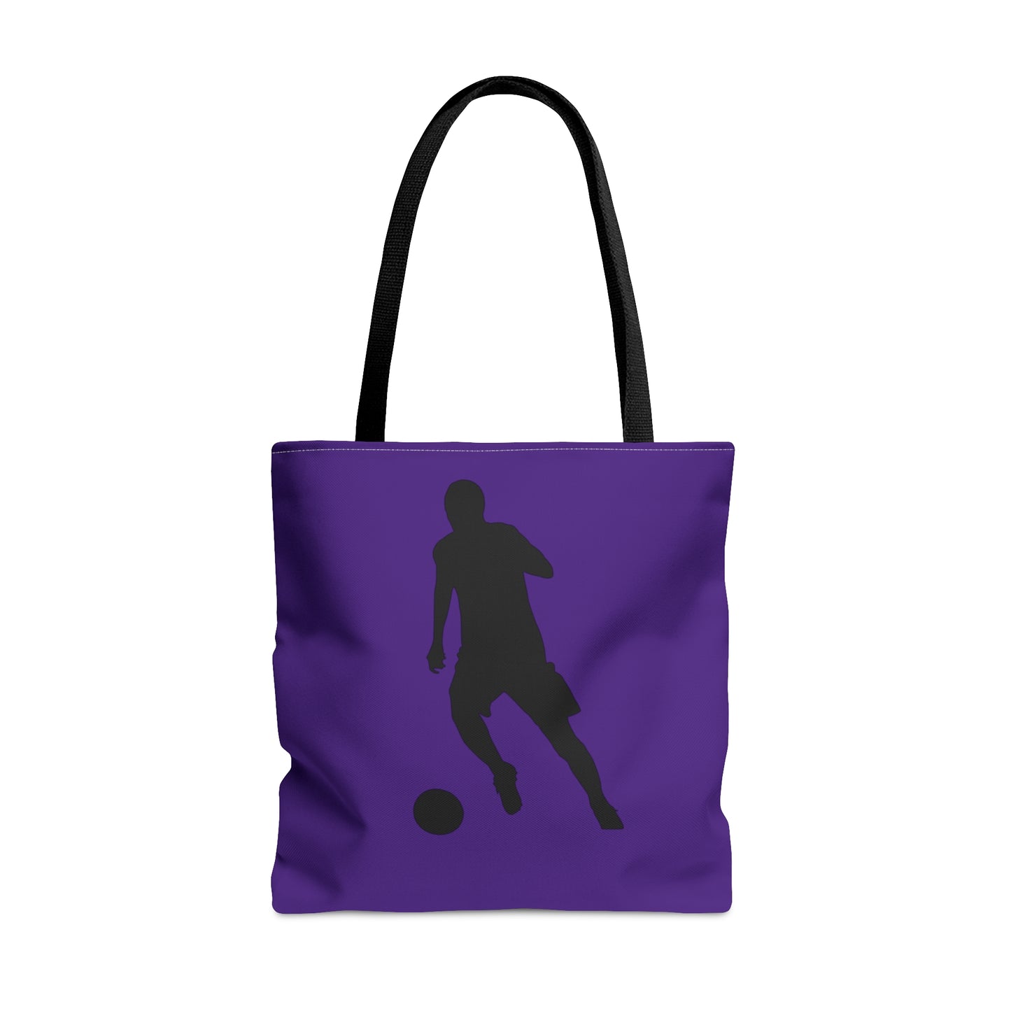 Tote Bag: Soccer Purple