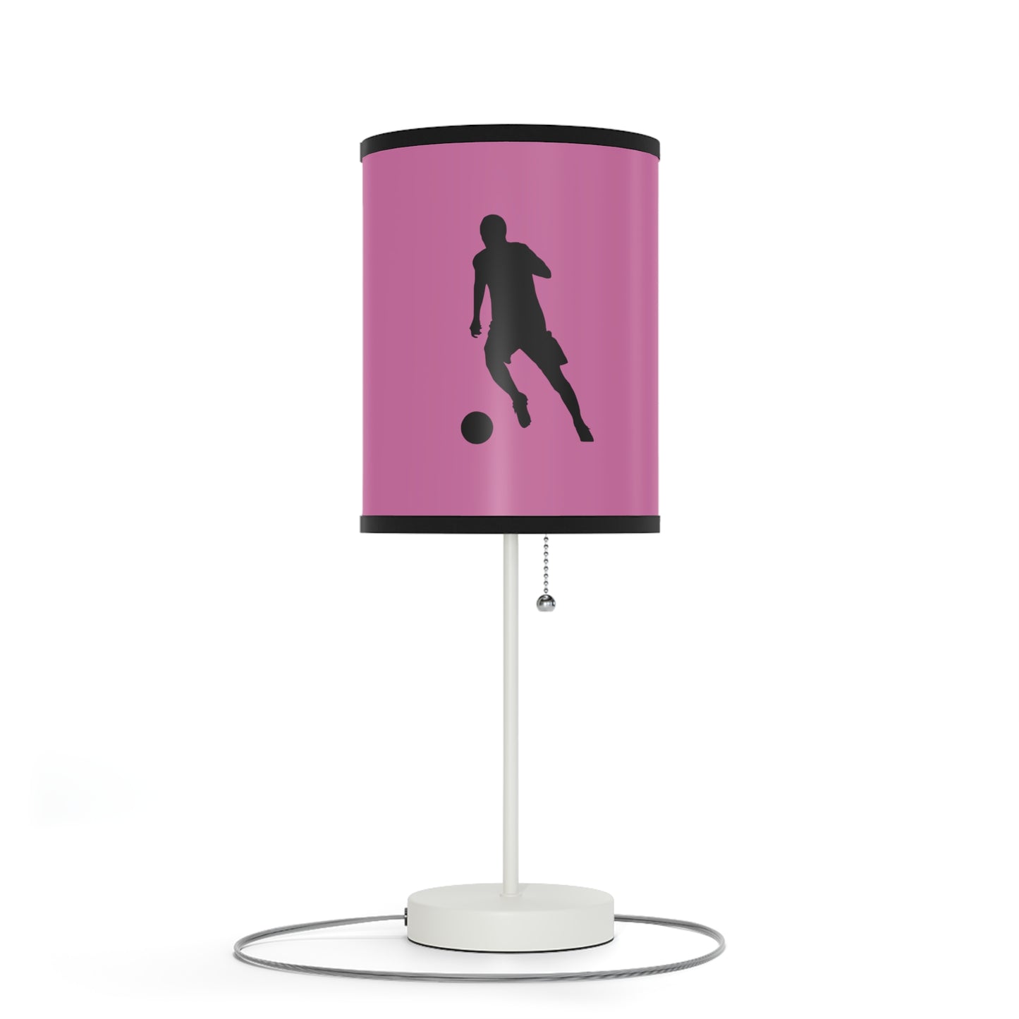 Lamp on a Stand, US|CA plug: Soccer Lite Pink