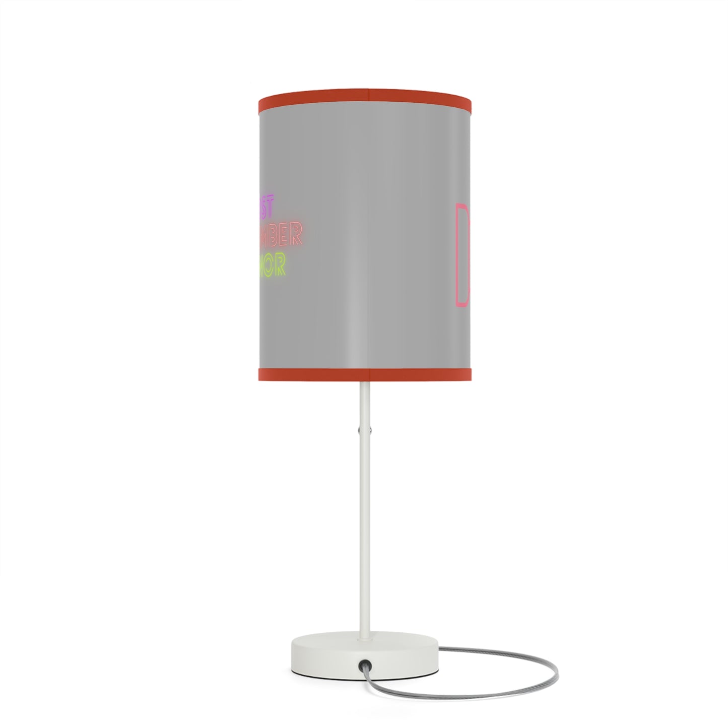 Lamp on a Stand, US|CA plug: Fight Cancer Lite Grey