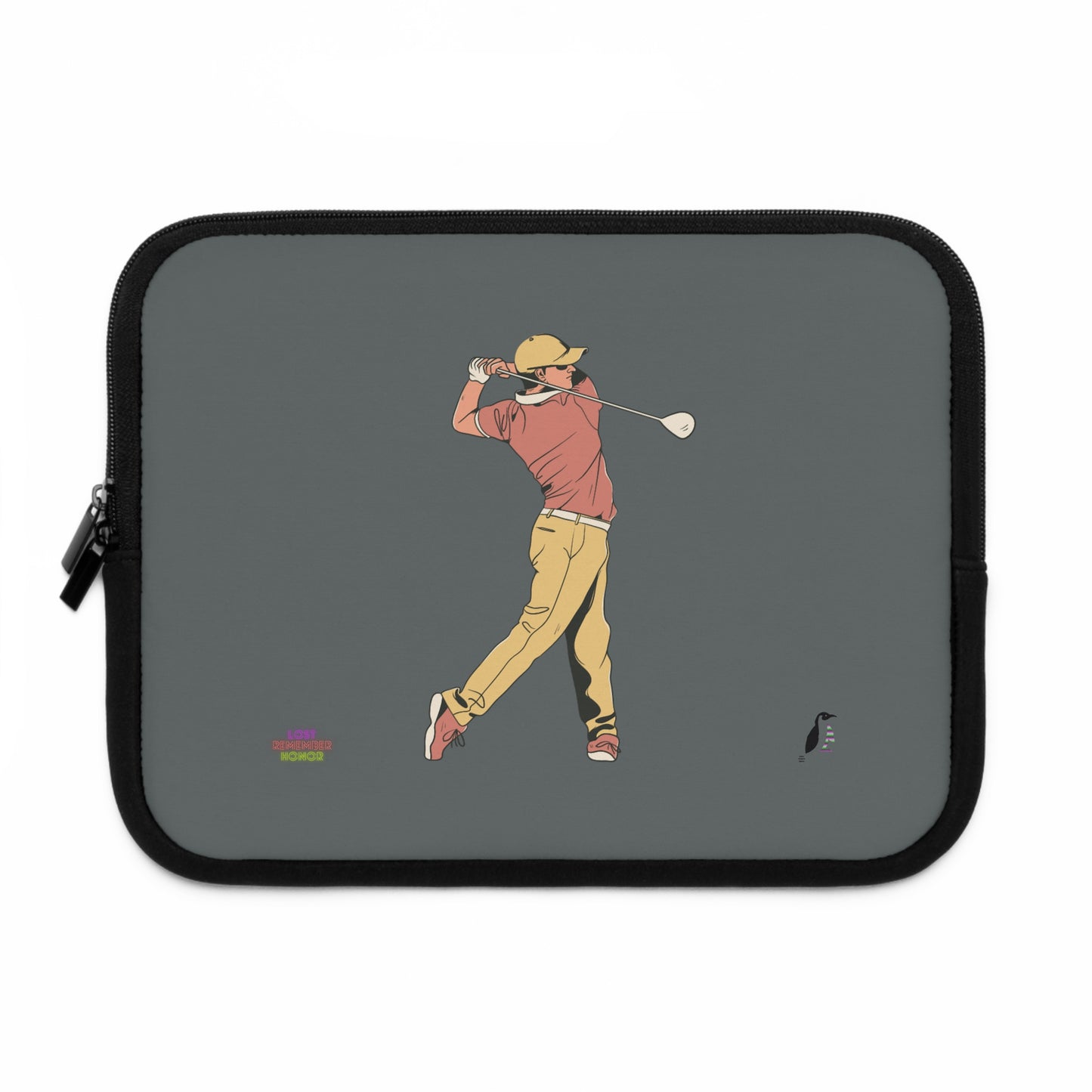 Laptop Sleeve: Golf Dark Grey