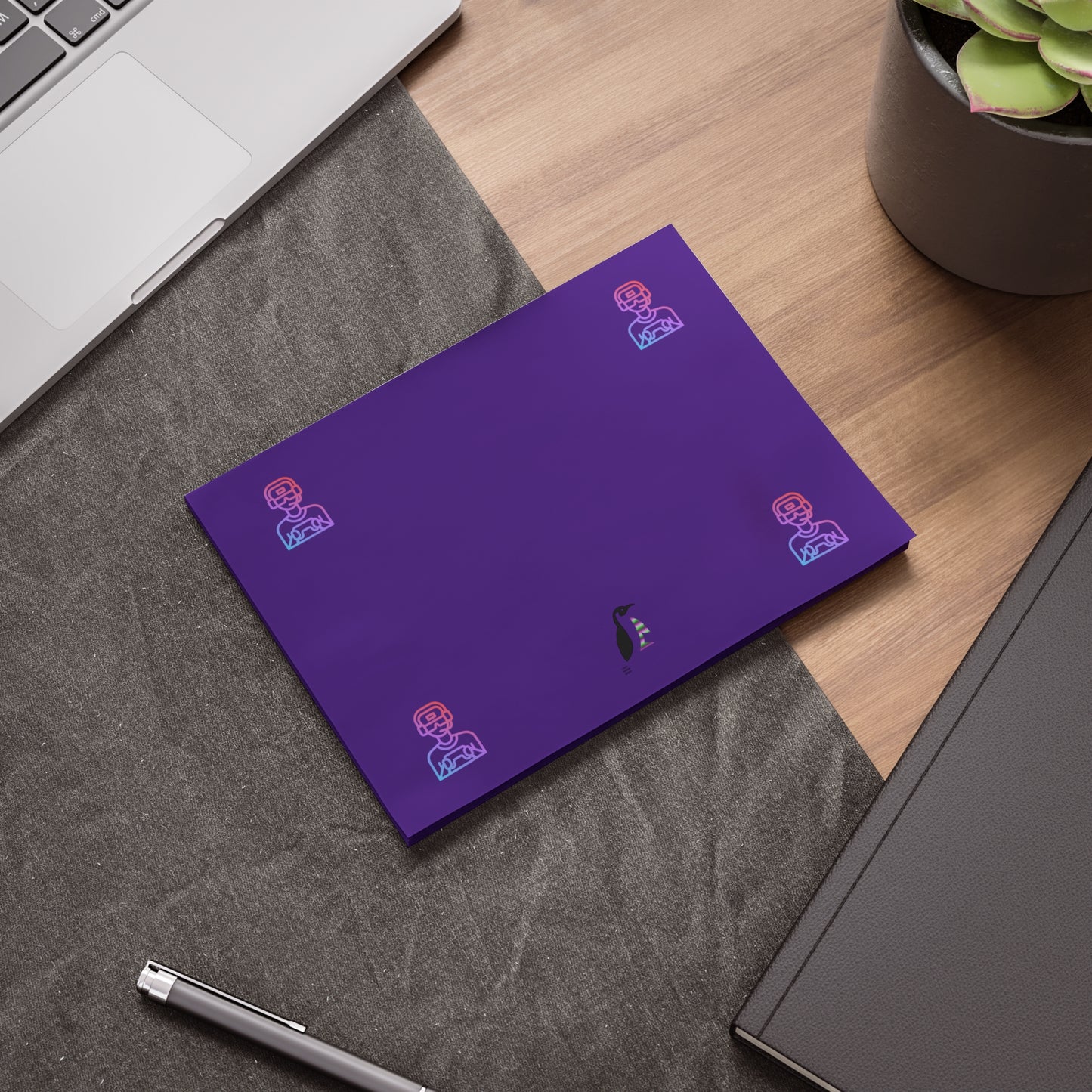 Post-it® Note Pads: Gaming Purple