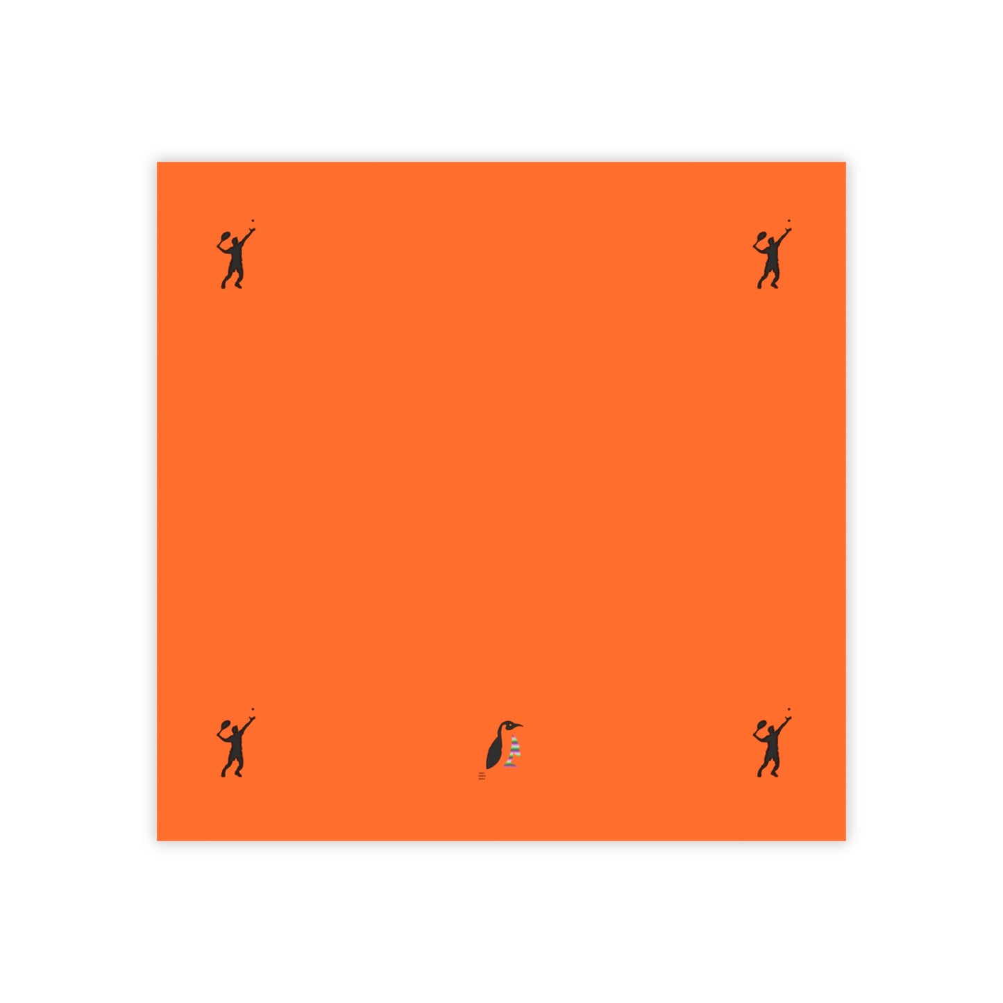 Post-it® Note Pads: Tennis Orange