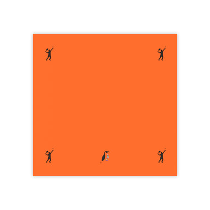 Post-it® Note Pads: Tennis Orange