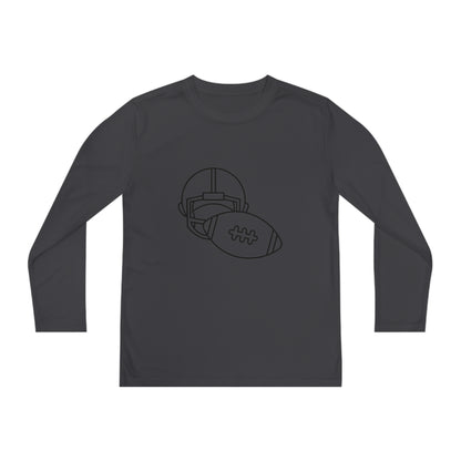 Youth Long Sleeve Competitor Tee: Football