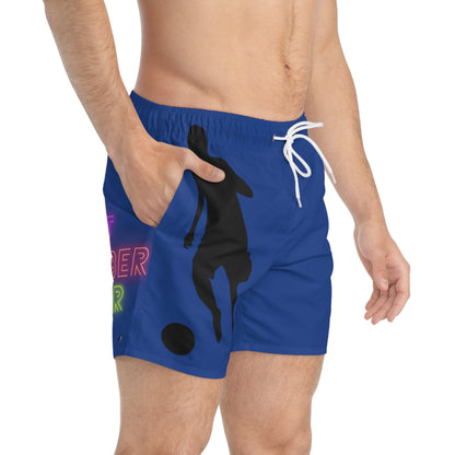 Swim Trunks: Soccer Dark Blue