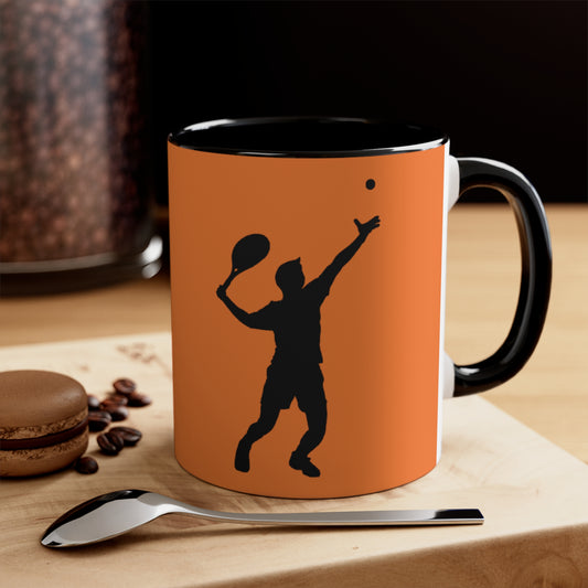 Accent Coffee Mug, 11oz: Tennis Crusta