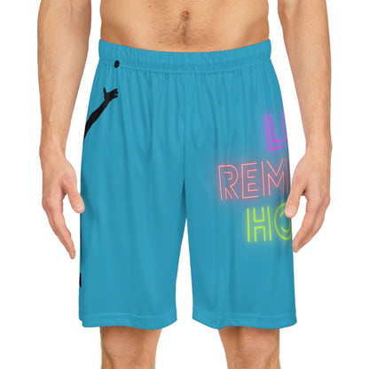 Basketball Shorts: Tennis Turquoise