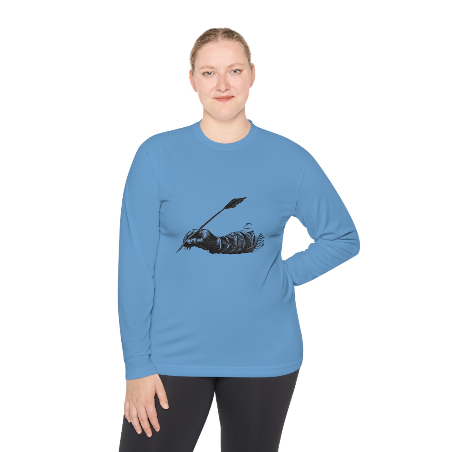 Lightweight Long Sleeve Tee: Writing #2