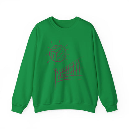 Unisex Heavy Blend™ Crewneck Sweatshirt: Volleyball #2