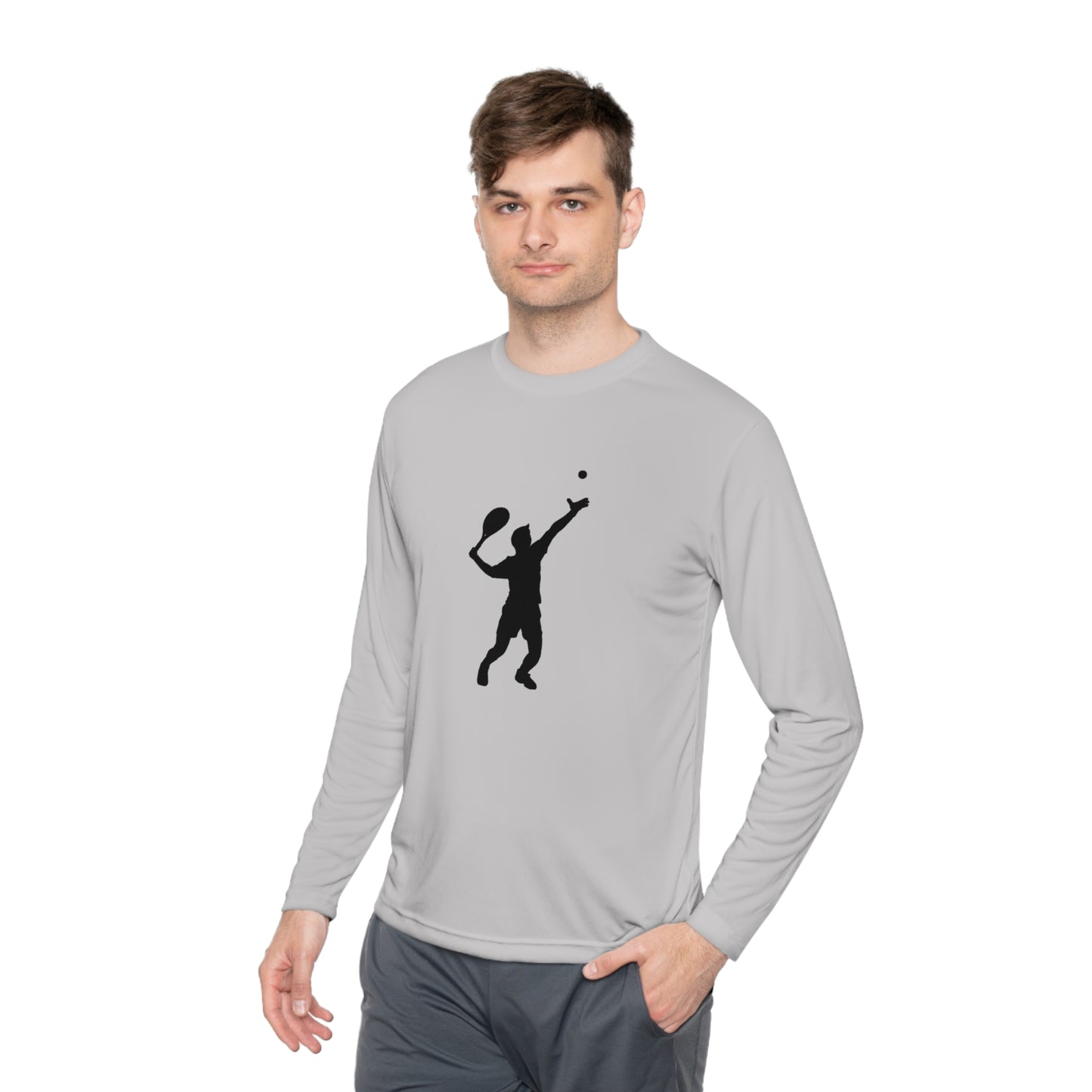 Lightweight Long Sleeve Tee: Tennis #1