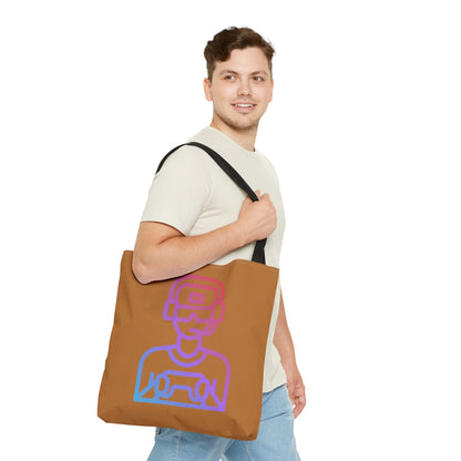 Tote Bag: Gaming Lite Brown