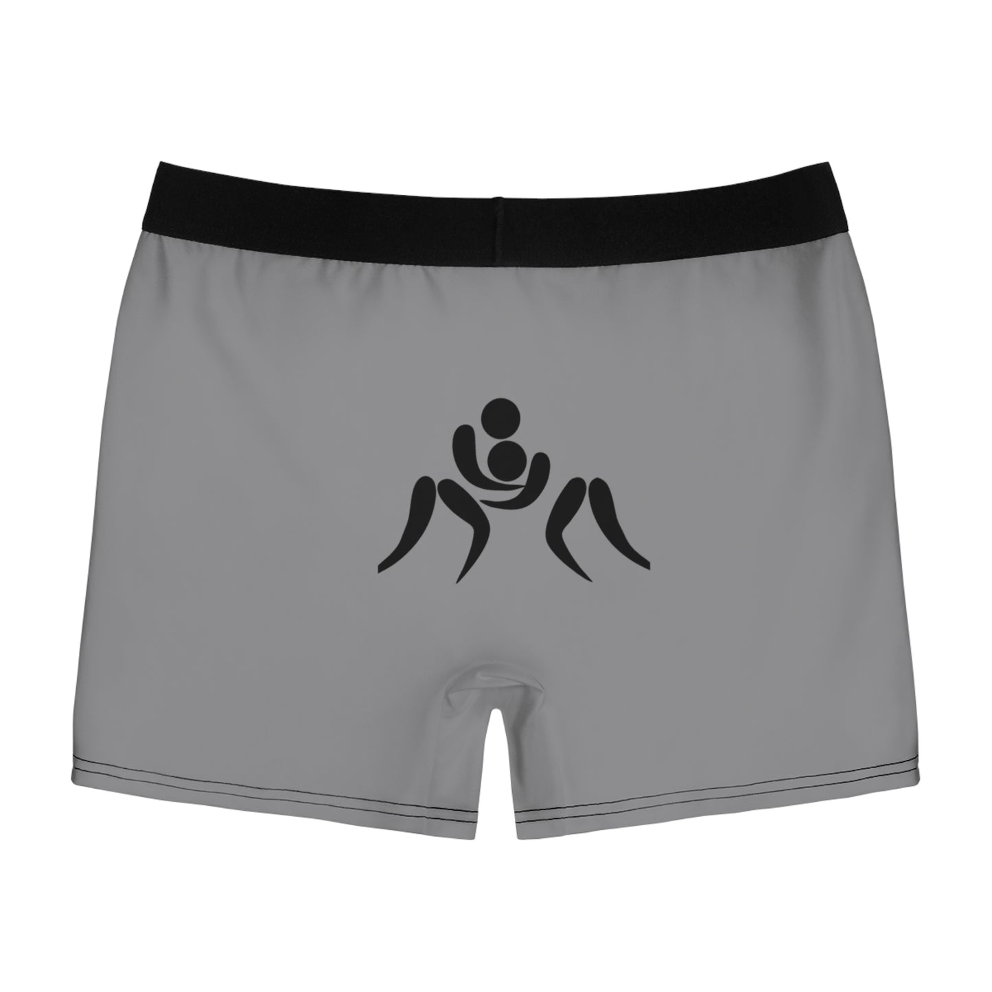 Men's Boxer Briefs: Wrestling Grey