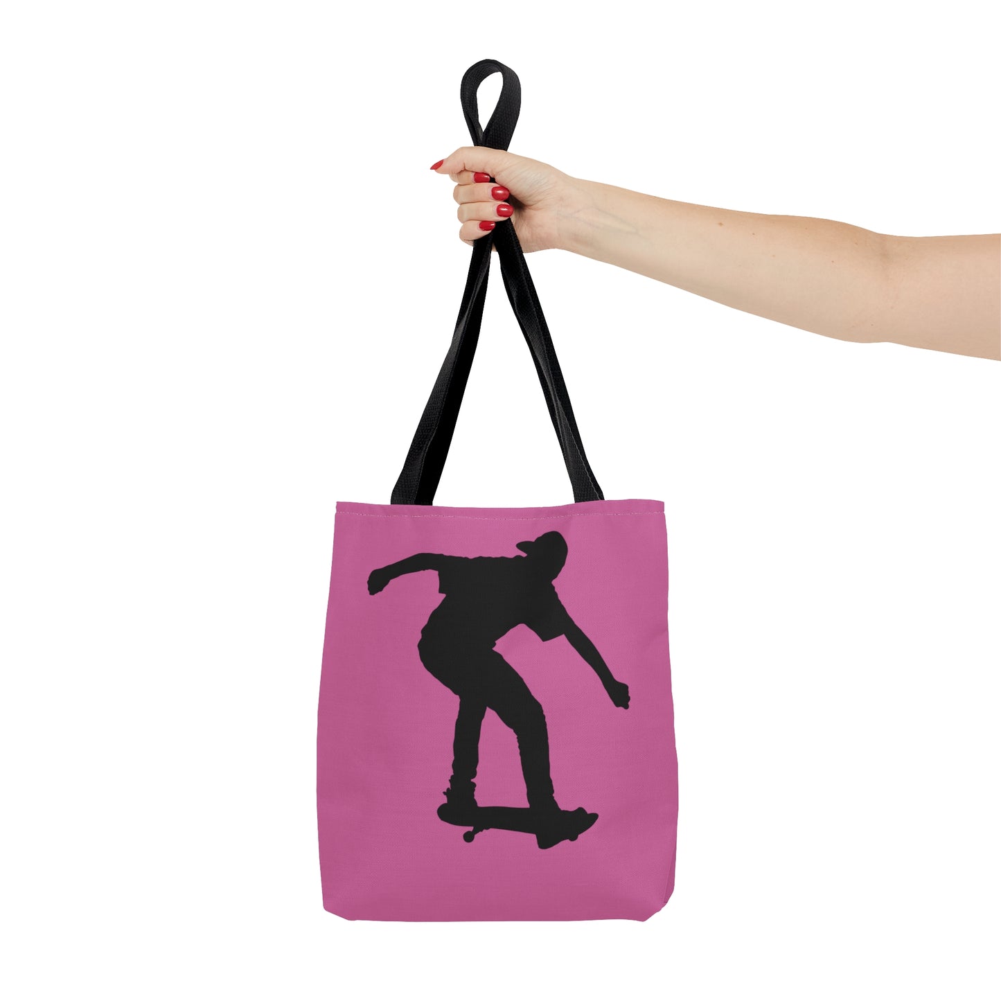 Tote Bag: Skateboarding Lite Pink