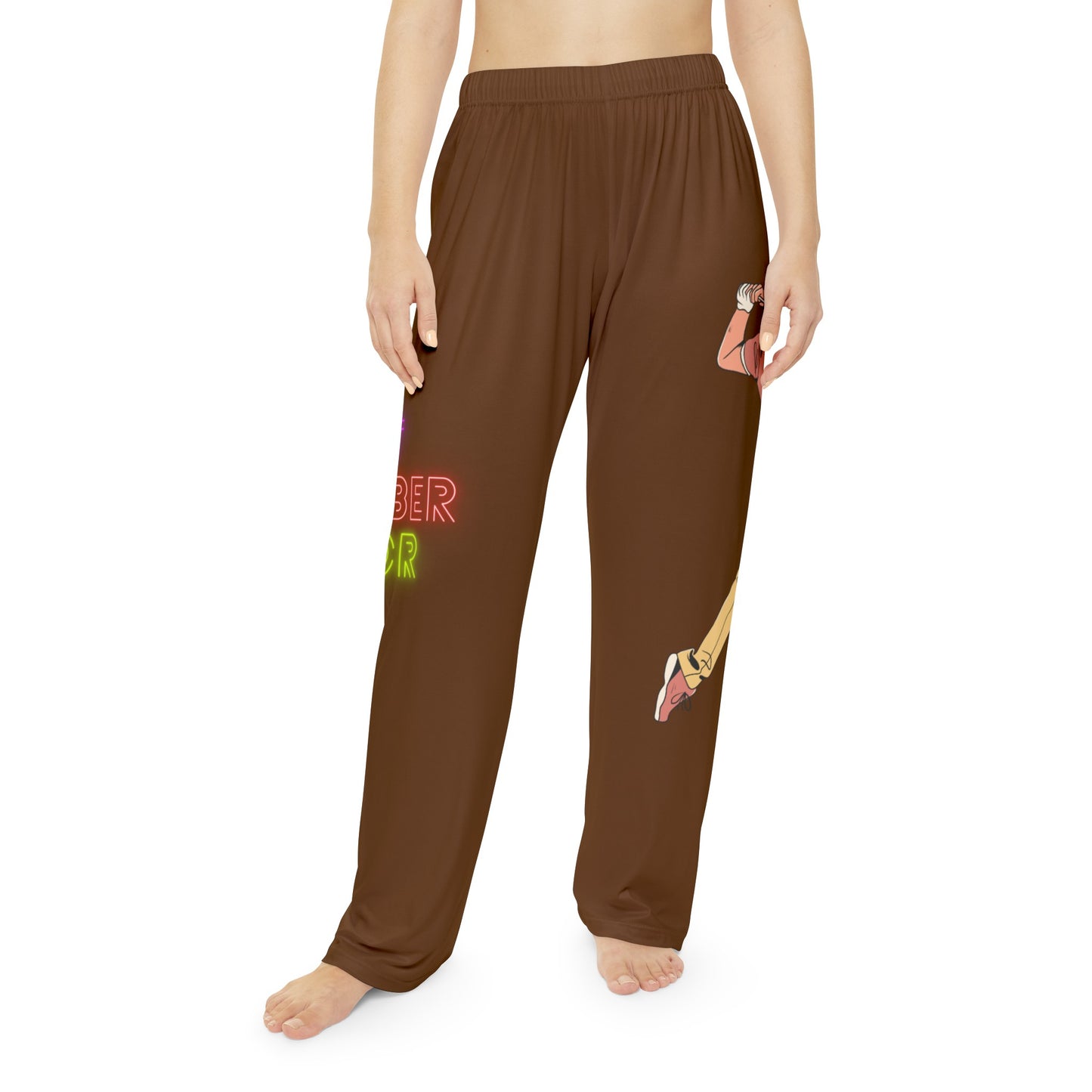 Women's Pajama Pants: Golf Brown