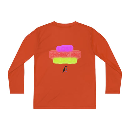 Youth Long Sleeve Competitor Tee: Skateboarding