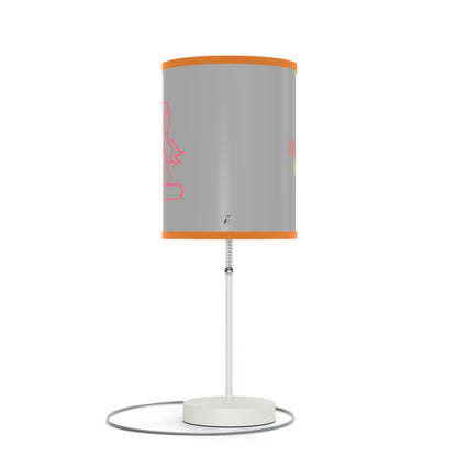 Lamp on a Stand, US|CA plug: Fight Cancer Lite Grey