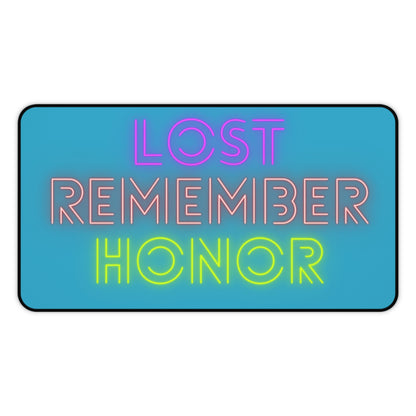 Desk Mat: Lost Remember Honor Turquoise