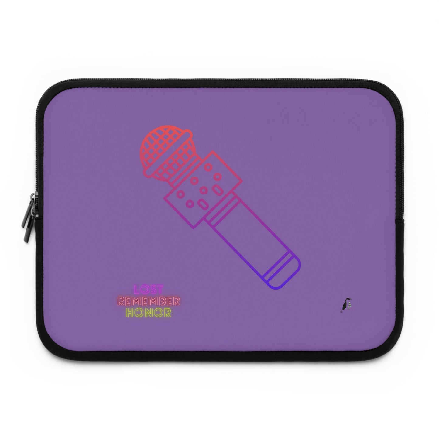 Laptop Sleeve: Music Lite Purple