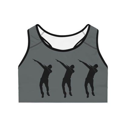 Sports Bra: Dance Dark Grey