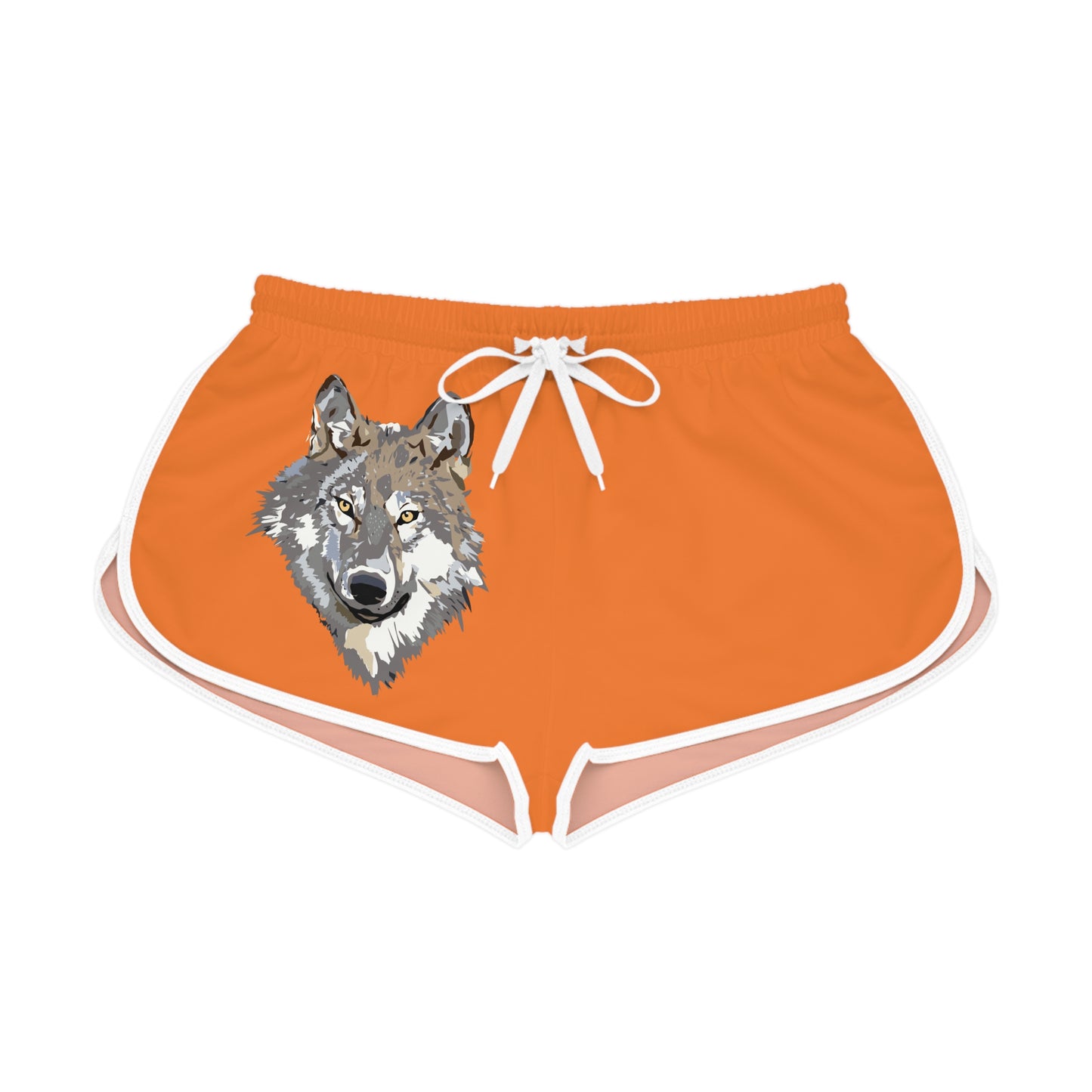 Women's Relaxed Shorts: Wolves Crusta