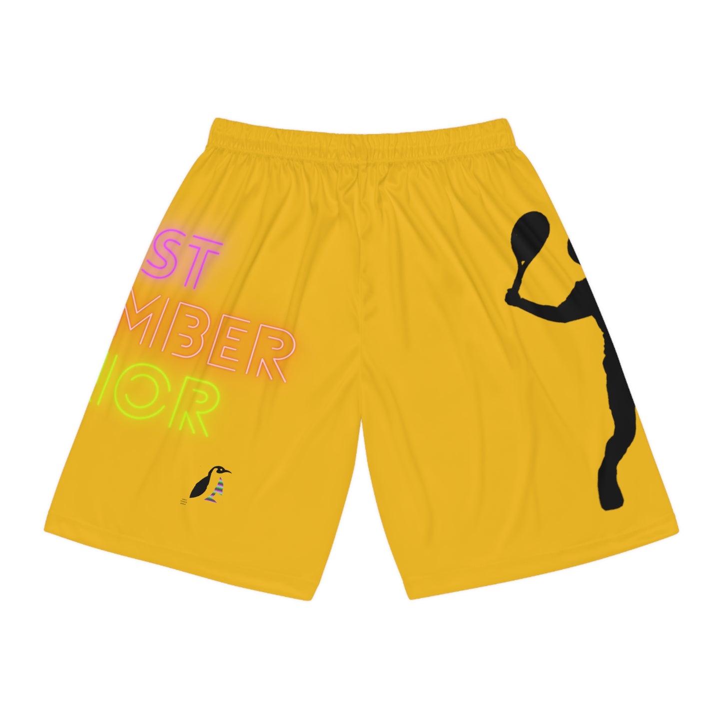 Basketball Shorts: Tennis Yellow