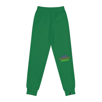 Youth Joggers: Wolves Dark Green