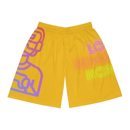 Basketball Shorts: Gaming Yellow