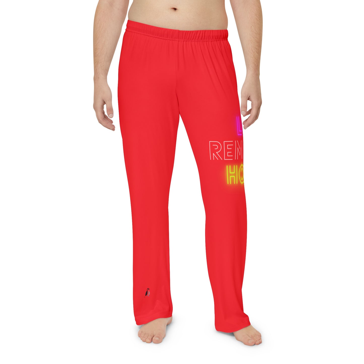 Men's Pajama Pants: Lost Remember Honor Red