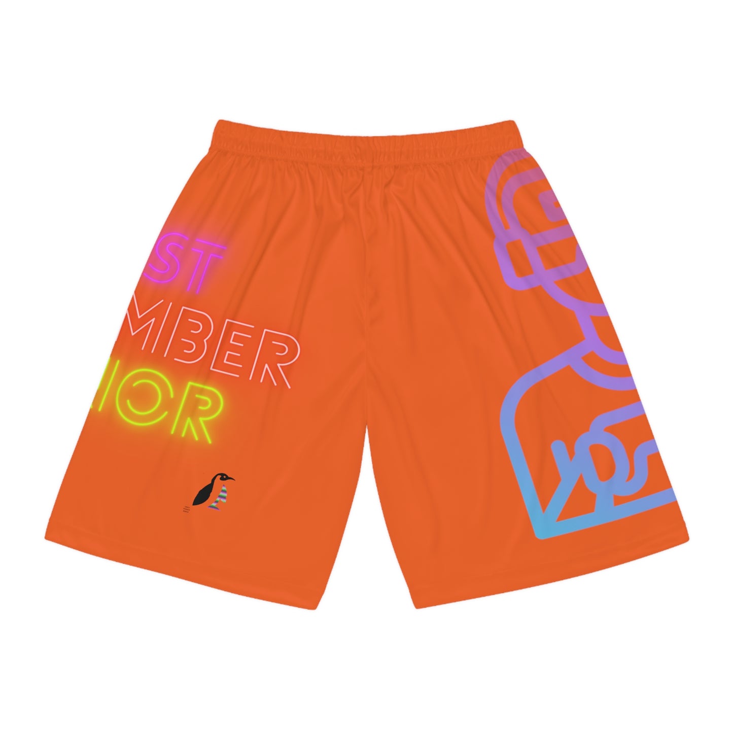 Basketball Shorts: Gaming Orange