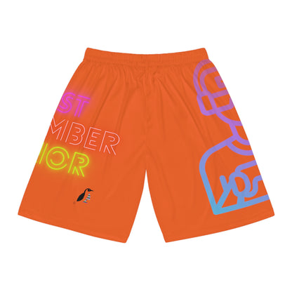 Basketball Shorts: Gaming Orange