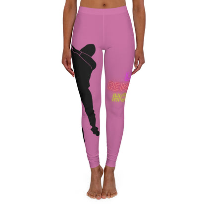 Women's Spandex Leggings: Dance Lite Pink