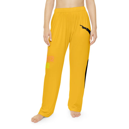 Women's Pajama Pants: Dance Yellow