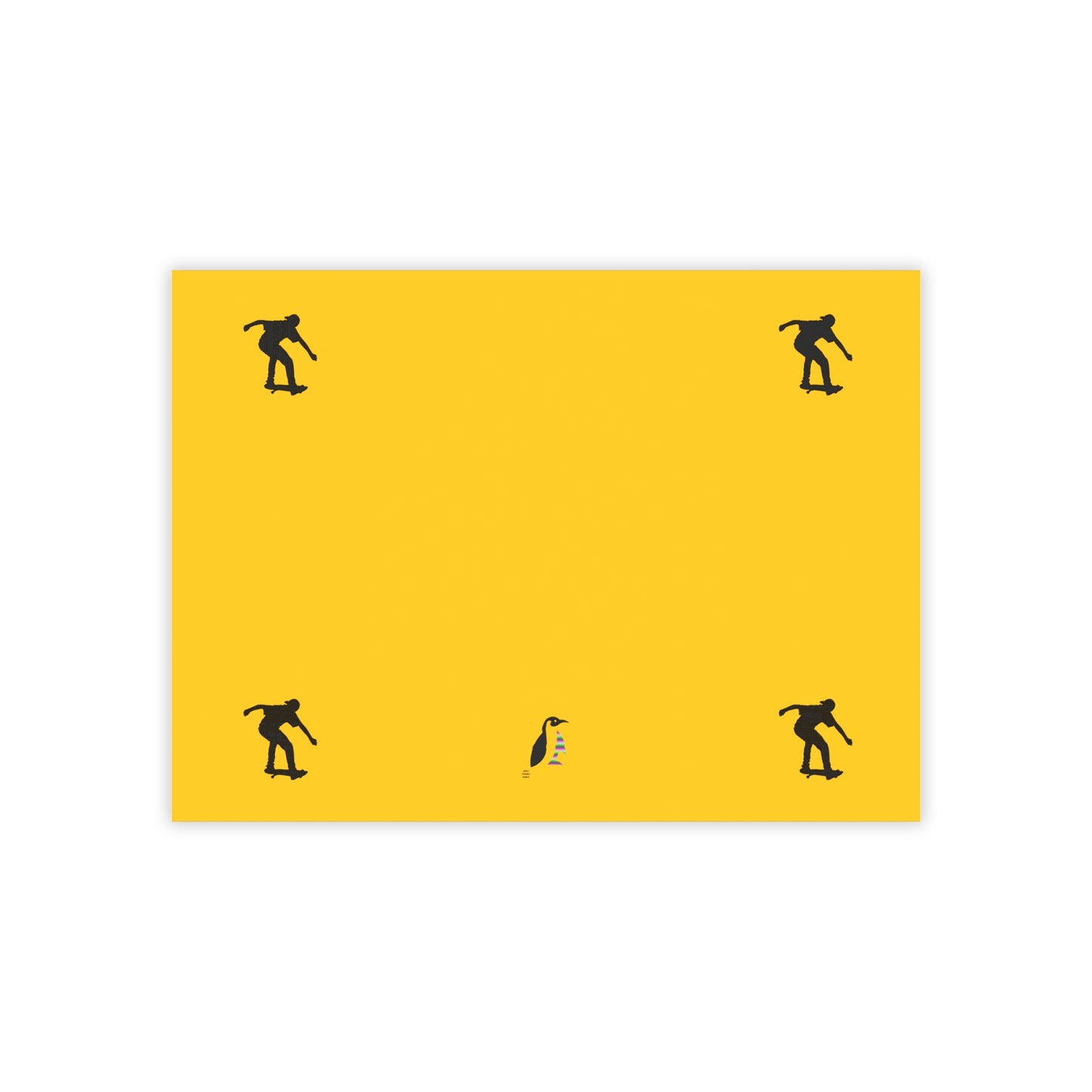 Post-it® Note Pads: Skateboarding Yellow