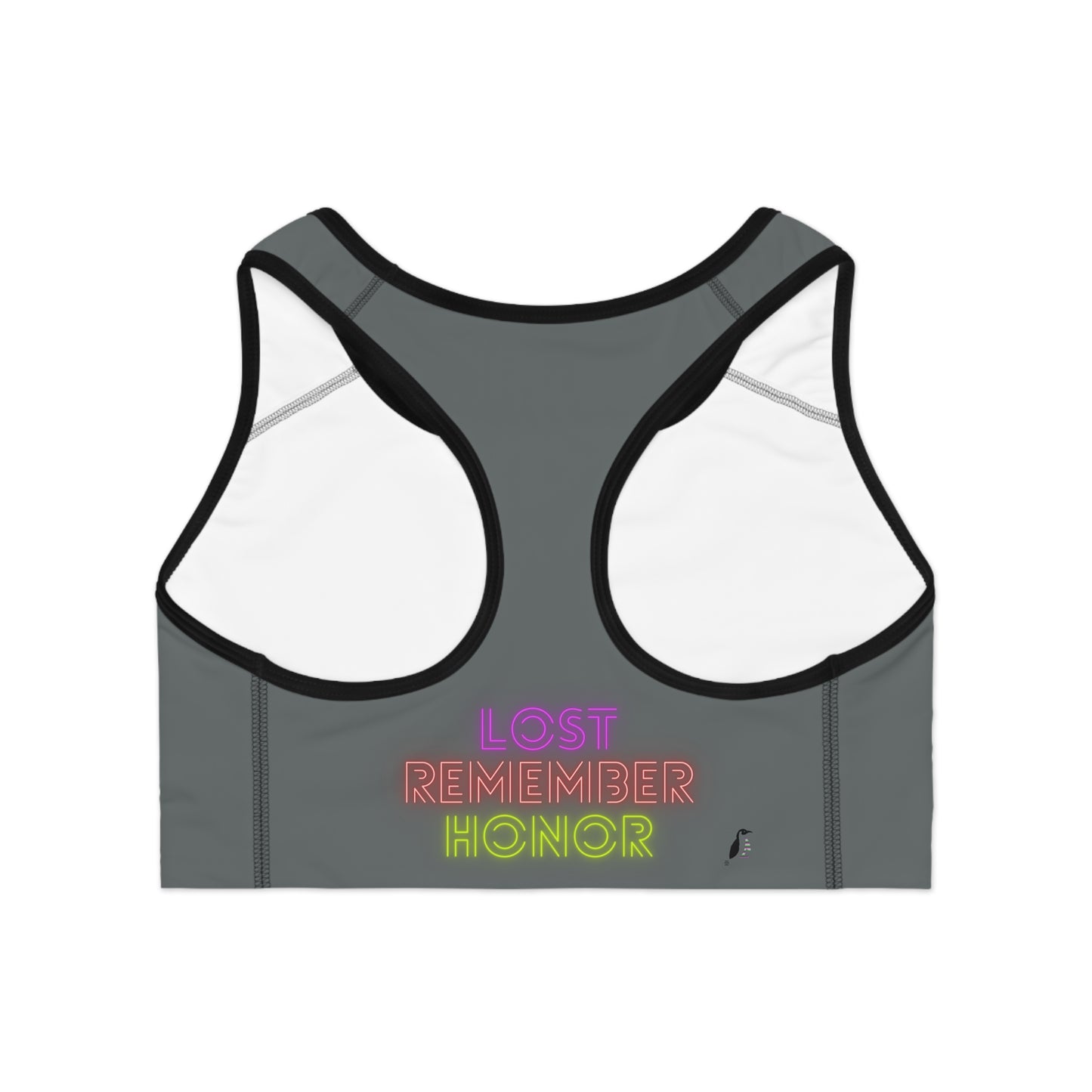 Sports Bra: Gaming Dark Grey