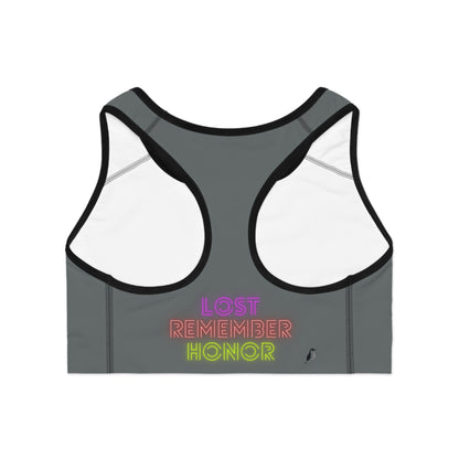 Sports Bra: Gaming Dark Grey