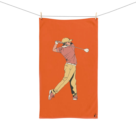 Hand Towel: Golf Orange