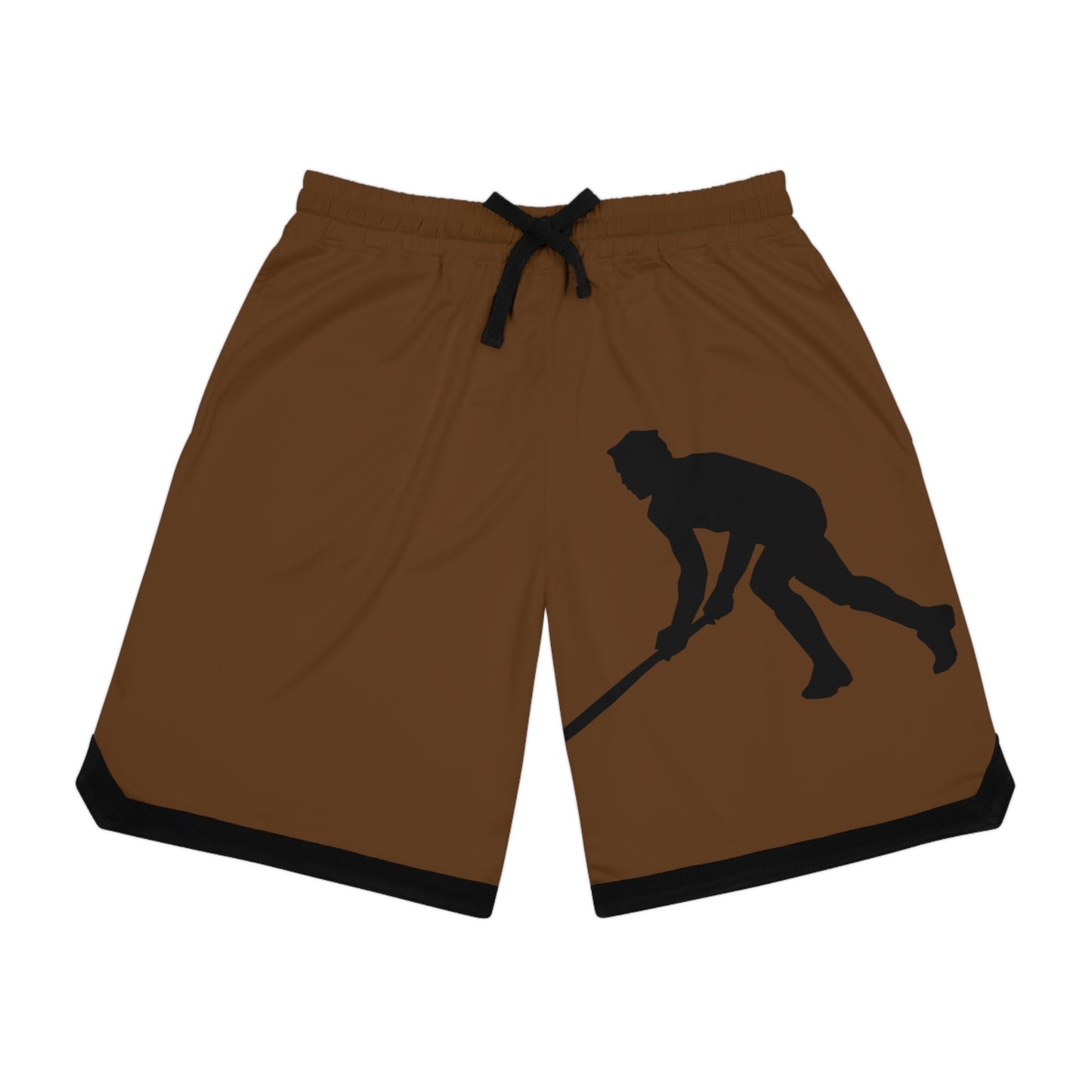 Basketball Rib Shorts: Hockey Brown