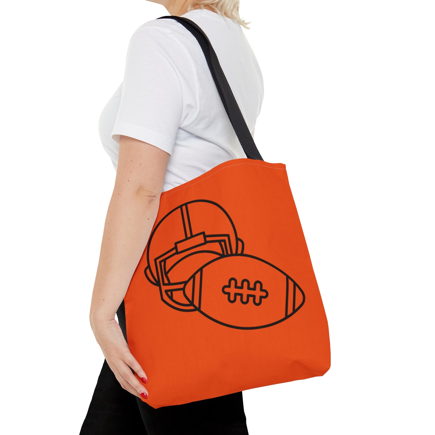 Tote Bag: Football Orange