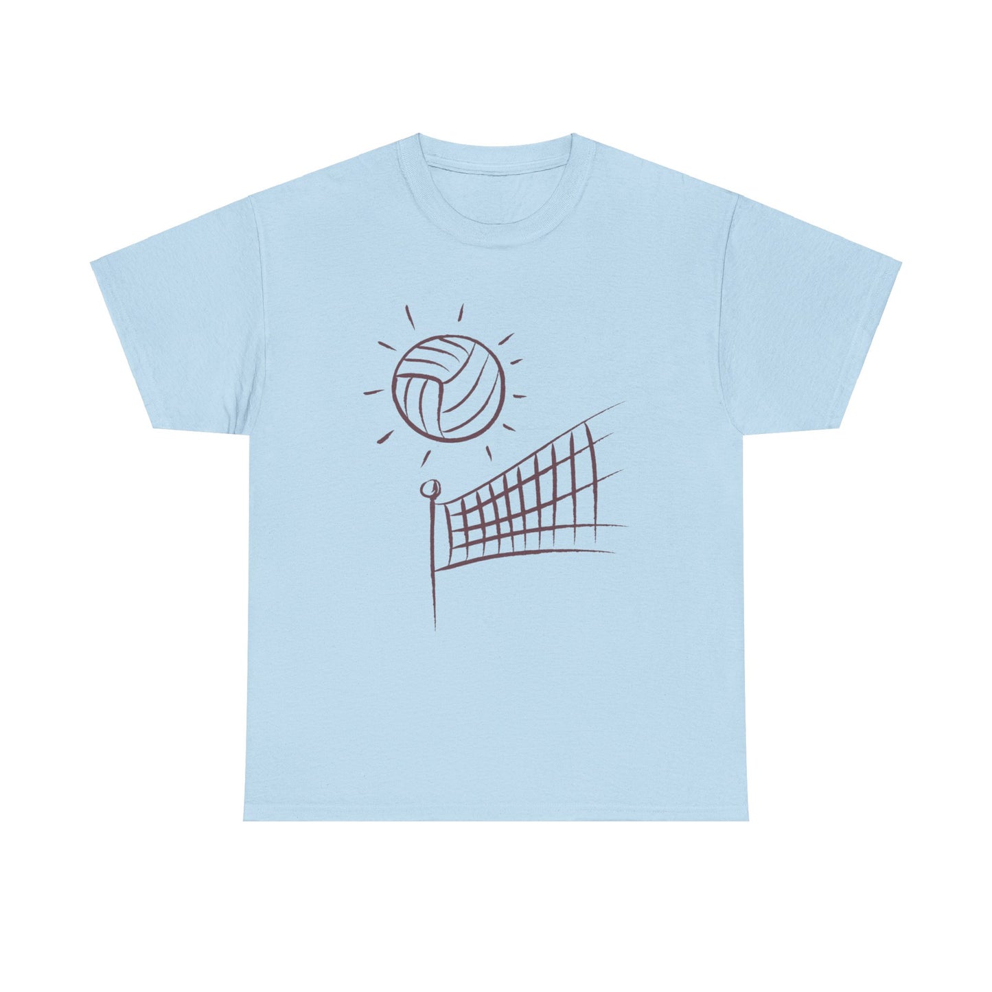 Heavy Cotton Tee: Volleyball #2