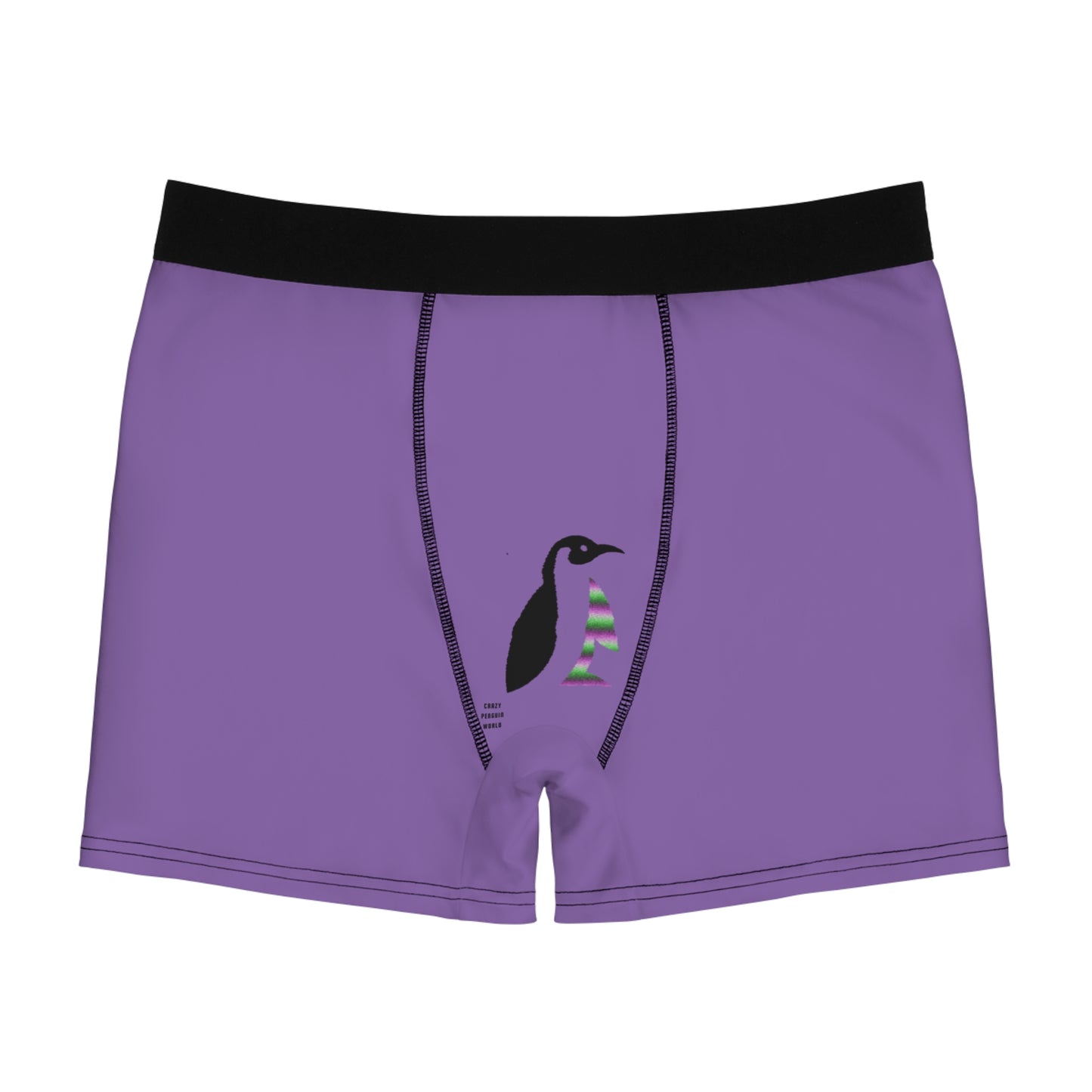 Men's Boxer Briefs: Skateboarding Lite Purple