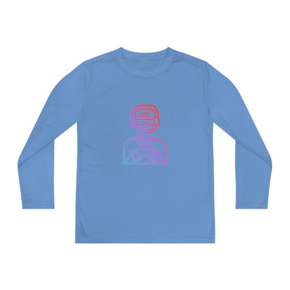 Youth Long Sleeve Competitor Tee: Gaming