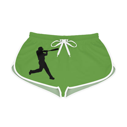 Women's Relaxed Shorts: Baseball Green