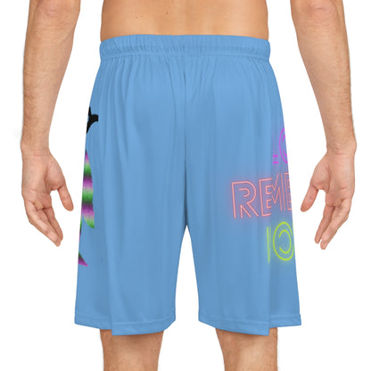 Basketball Shorts: Lost Remember Honor Lite Blue