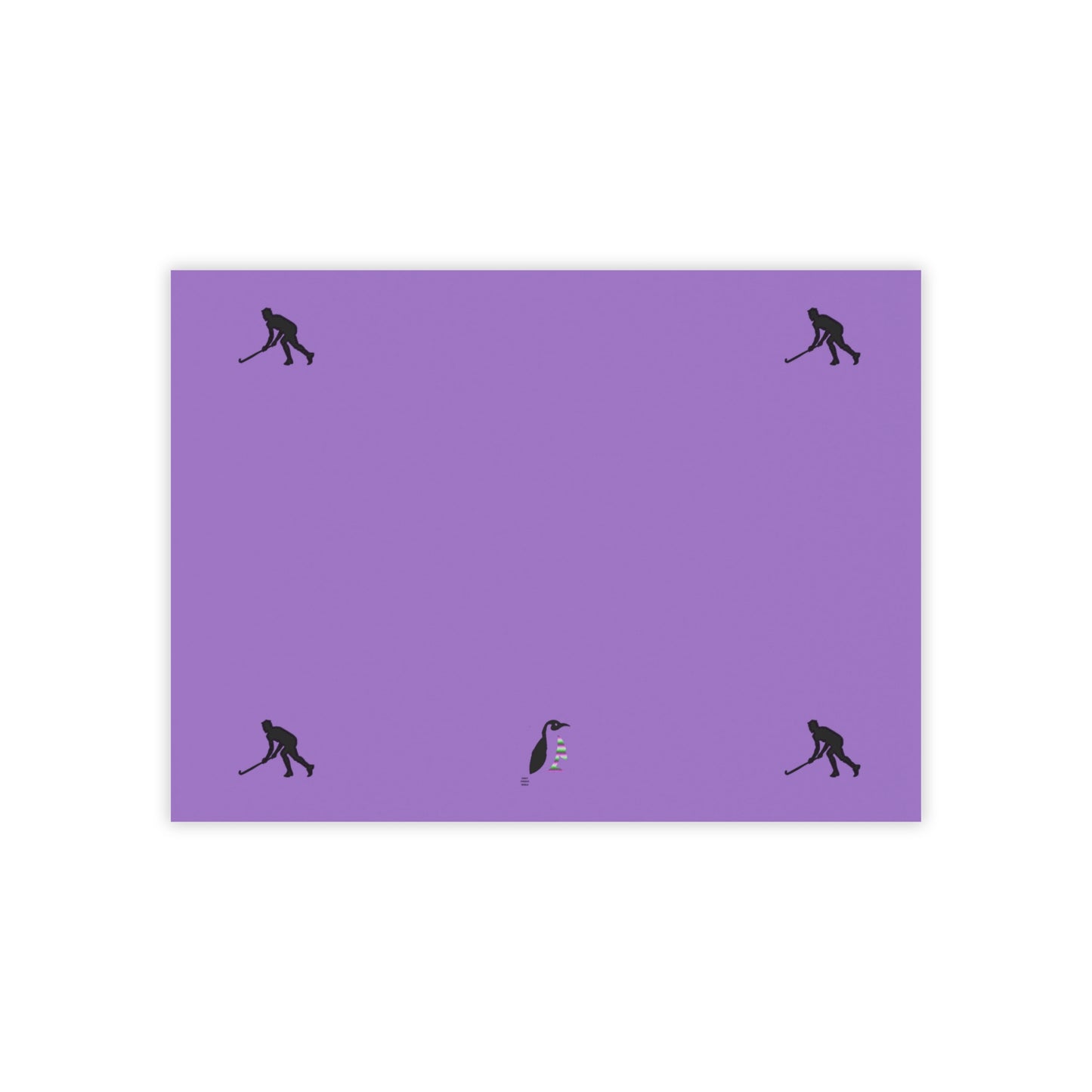 Post-it® Note Pads: Hockey Lite Purple