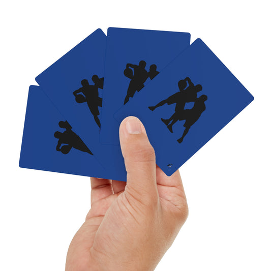 Poker Cards: Basketball Dark Blue