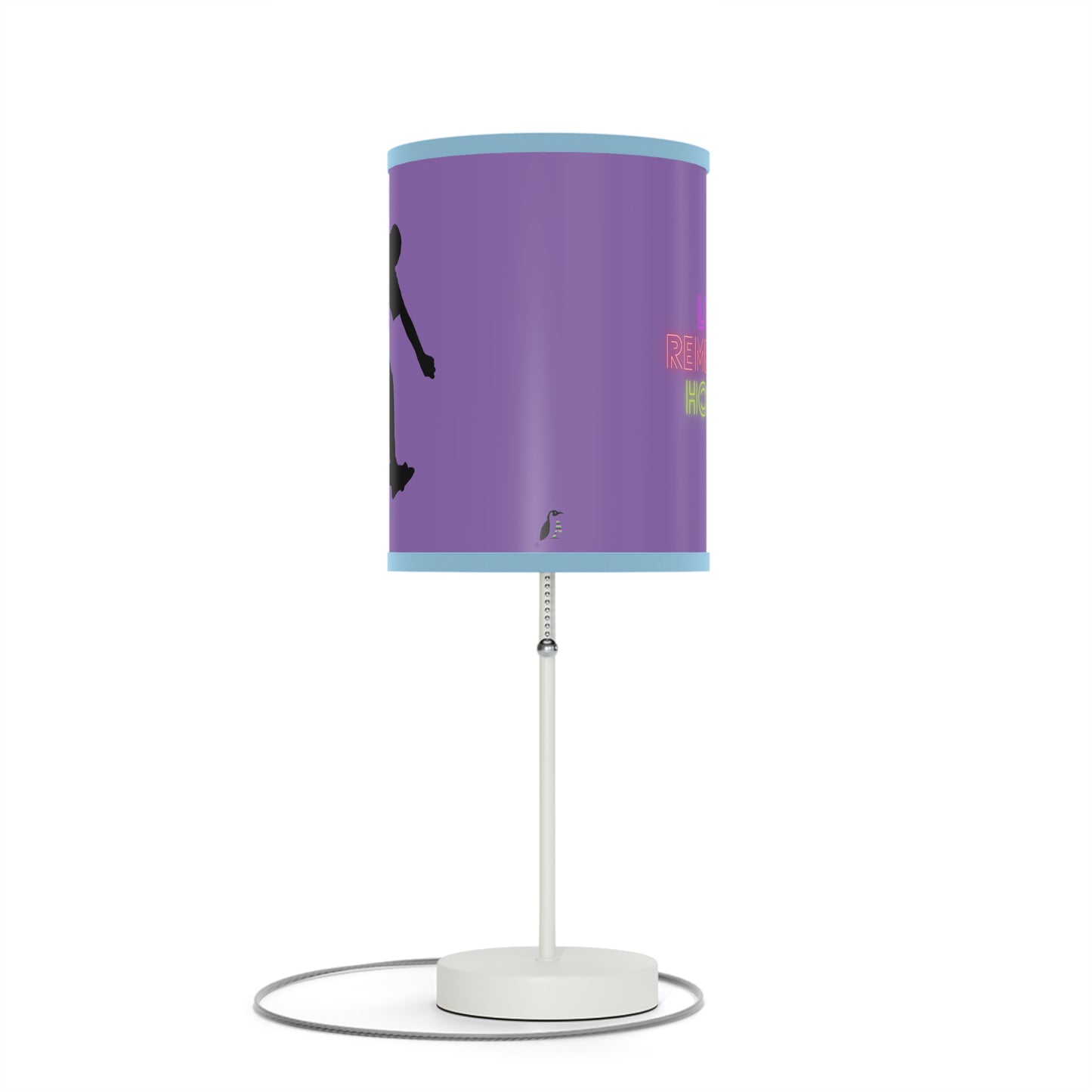 Lamp on a Stand, US|CA plug: Skateboarding Lite Purple