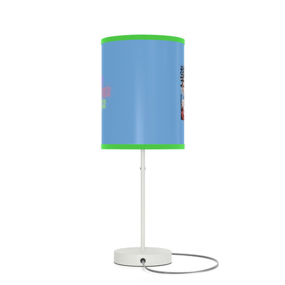 Lamp on a Stand, US|CA plug: Dragons Lite Blue