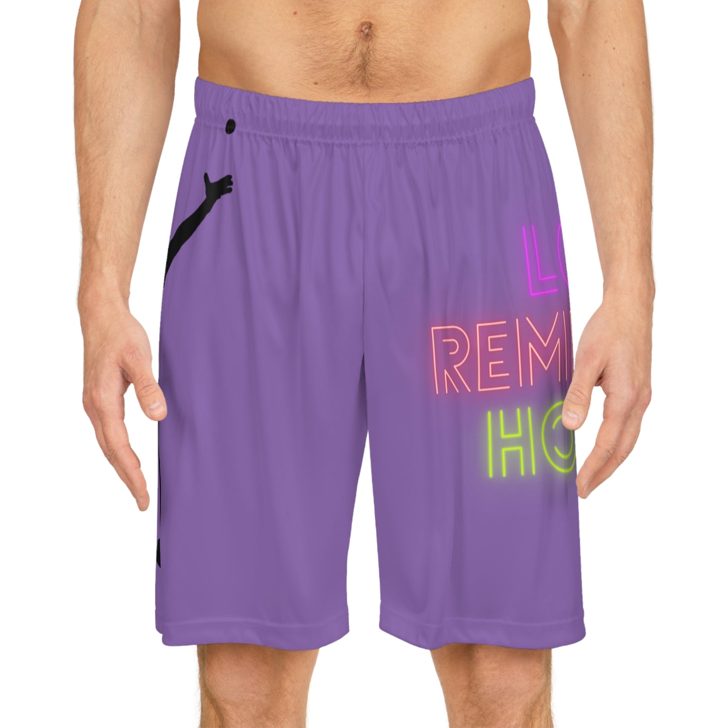 Basketball Shorts: Tennis Lite Purple