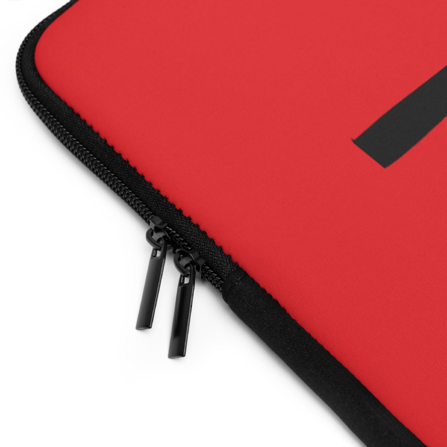 Laptop Sleeve: Fishing Red