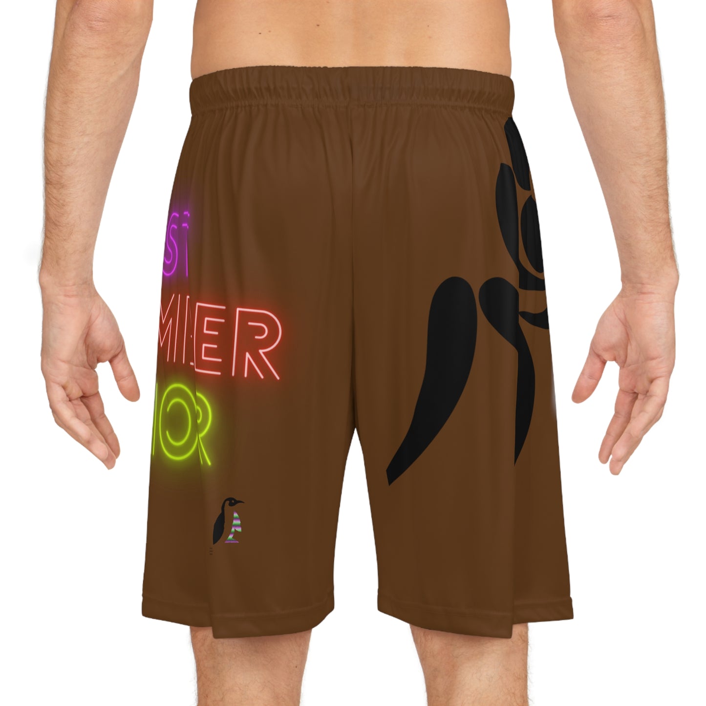 Basketball Shorts: Wrestling Brown